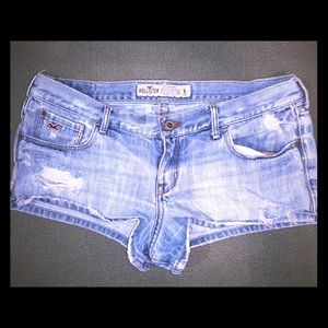 Hollister jean shorts